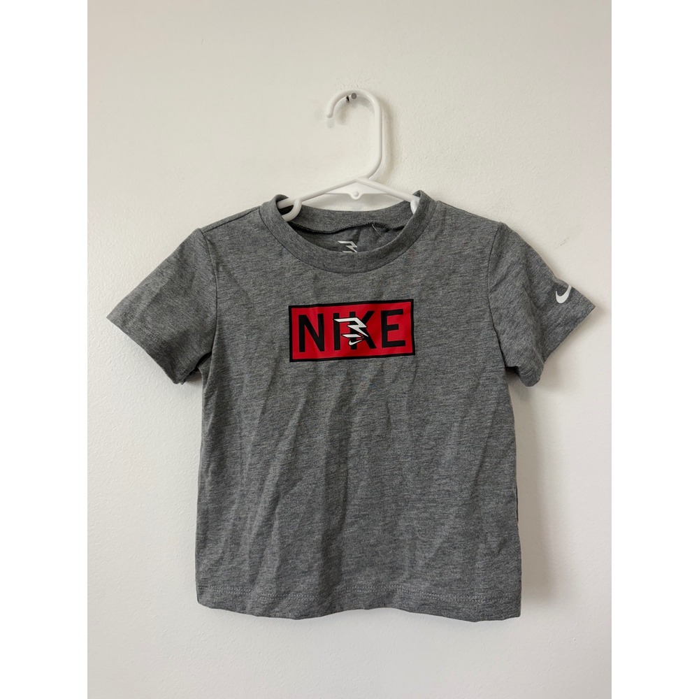 Nike 3Brand by Russell Wilson Kids' T-Shirt – Gray – 24 Months – NWOT